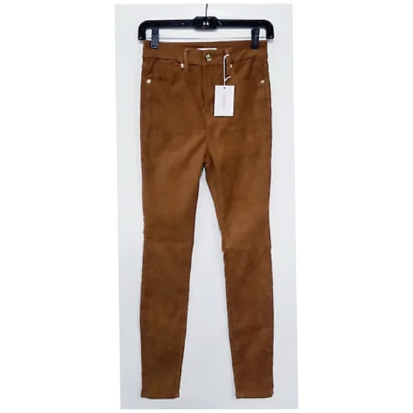 Good American Brown Ankle Pants - Picture 3 of 11